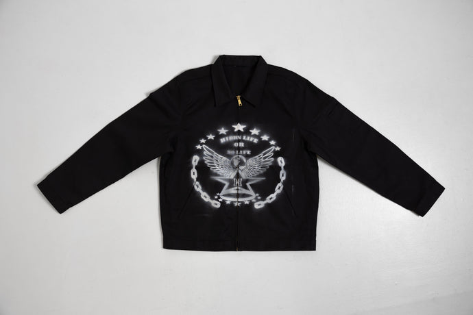 HIDDN WINGS JACKET (BLACK)